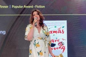 Twinkle Khanna wins Crossword Book Award for Pyjamas Are Forgiving