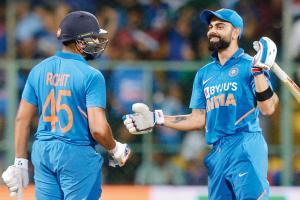 Commanding knocks by Sharma, Kohli give India series win in Bangalore