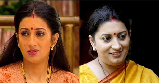 Smriti Irani: You know a character is iconic when they open the first scene. Smriti Irani's conviction and compelling screen presence as the ideal bahu of Virani Parivar - Tulsi - made her the poster girl of soap opera addicts. Post her exit, the actress entered the arena of politics. In 2019, she won the Amethi Loksabha seat and was appointed as the Union Cabinet Minister (All images: mid-day archives/Instagram account of celebrities)