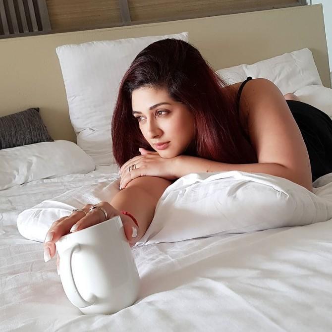 Here's how the actress is enjoying her me time during the coronavirus outbreak. 