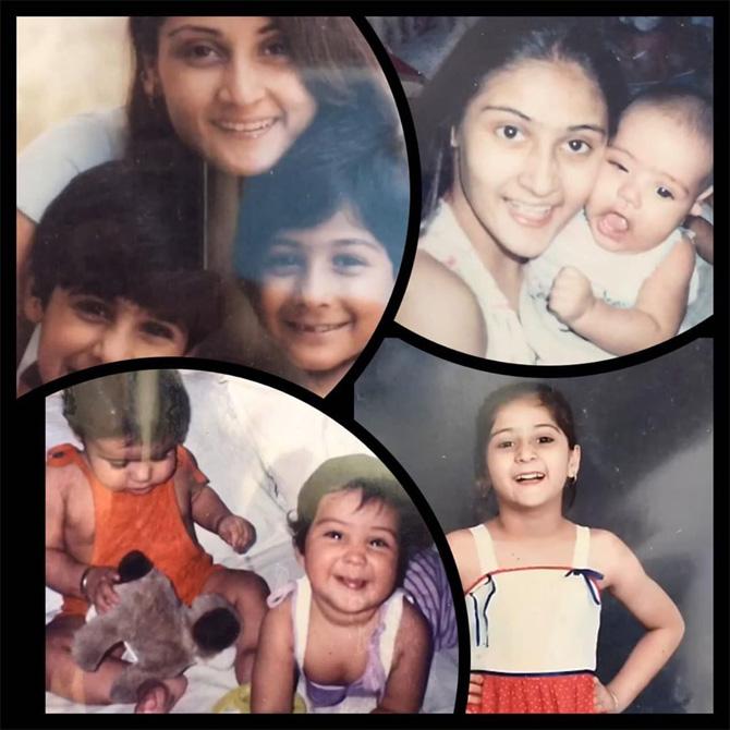 While her professional life was slowly taking off, Urvashi Dholakia was battling a tough time on the personal front as a single mother. She got married at 16 and gave birth to twins - Sagar and Kshitij. At 19, when on one hand she was getting noticed as an actress, Urvashi had a broken marriage.
In picture: 