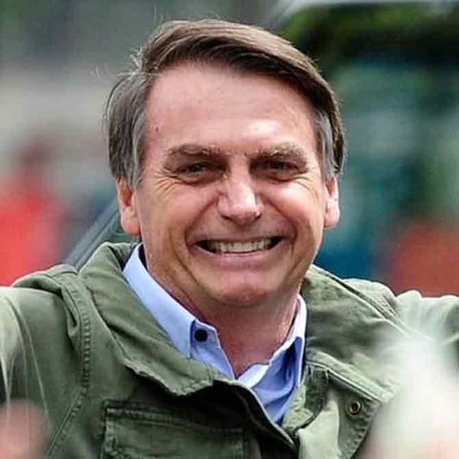 Brazil President Jair Bolsonaro, who dismissed the seriousness of the Coronavirus pandemic and routinely ignored all precautions, was tested positive earlier this month. Bolsonaro, who termed it as 'a little flu' and asserted that he would not be seriously affected by it, came out positive after undergoing fourth the test on developing high fever. (Picture/Jair Bolsonaro-Twitter)
