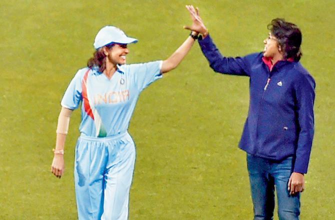 Jhulan Goswami biopic: Anushka Sharma will be seen in the biopic of former Indian women's cricket team captain Jhulan Goswami. After Zero (2018), Sharma took her time to sign her next. As prep, she needn't look beyond home. Hubby Virat Kohli must have obviously provided tips.