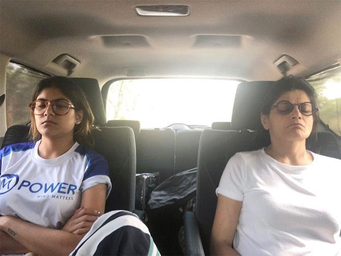 In photo: Ananya Birla shows her goofy side by sharing this funny picture featuring her mom Neerja Birla.