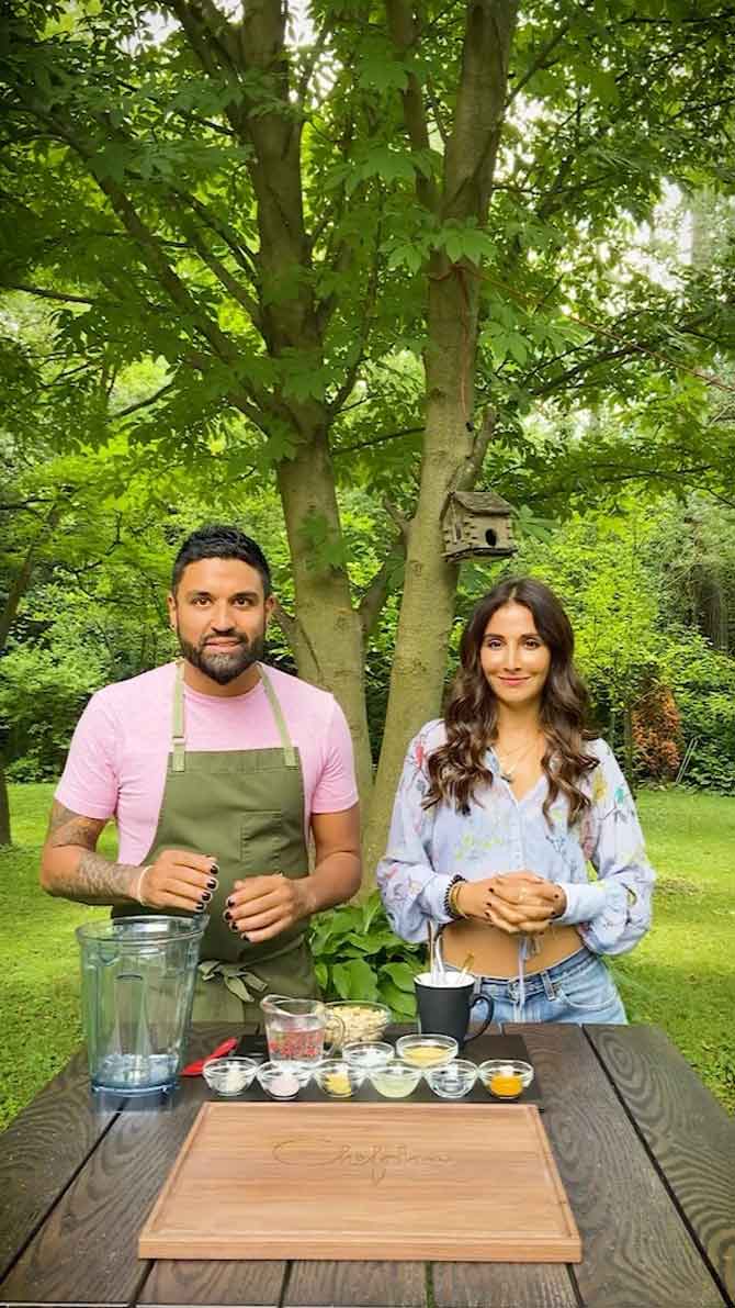Monica Dogra's latest post had a sweet food video which will inspire you to cook something as well. 