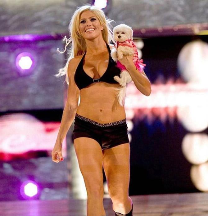 Torrie Wilson pursued modelling after her mother convinced her to go for it during her high school days.