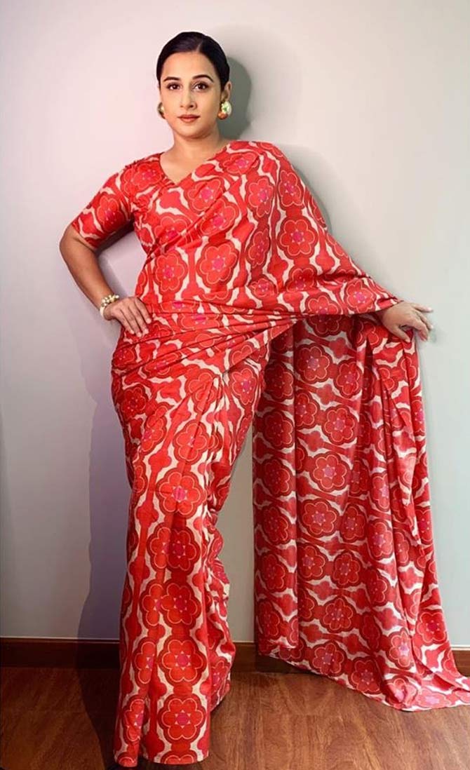 During the recent promotions, her red saree was an ode to the retro days! The upcoming film will stream on Amazon Prime Video and is directed by Anu Menon. Shakuntala Devi is produced by Sony Pictures Network Productions and Vikram Malhotra and will start streaming on the 31st of July 2020.