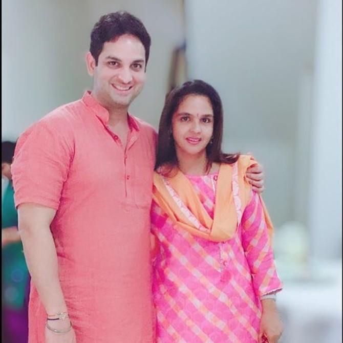 Dil Bechara Pyaar Ka Mara fame actor Vikas Kalantri shared this adorable picture with his sister on Instagram last year and wrote, 