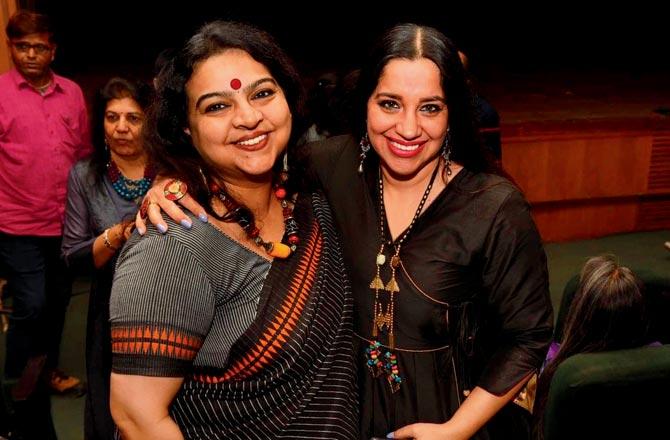 (From left) Baisali Chatterjee Dutt and Ramanjit Kaur