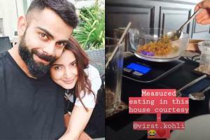 Anushka and Virat practise 'measured eating' at home; here's how