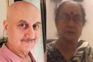 Anupam Kher's mother is doing 'better than before'