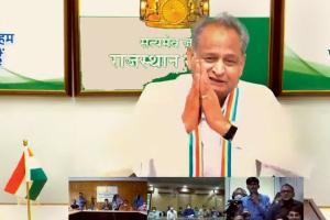 Ashok Gehlot accuses BJP of trying to topple his govt