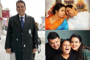 Former CM Devendra Fadnavis is family man and these photos are proof
