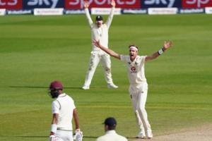 Stuart Broad boosts England's victory bid in second West Indies Test