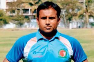 Former physically challenged cricketer Dinesh Sain seeks peon's job