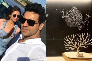 Divyanka and Vivek celebrate four years of togetherness with doodles!