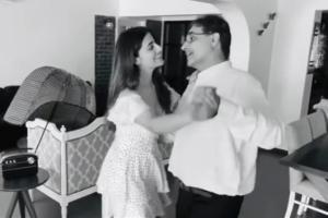 Nupur and her father's dancing video will drive away your Monday blues