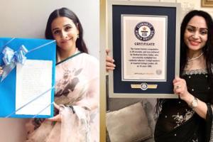 Guinness World Records awards a certificate to the late Shakuntala Devi
