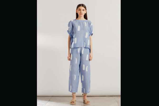 “Its only been a few days since we launched our At Home collection, and the response to the co-ord WFH set has been terrific,” says Gursi Singh of Lovebirds