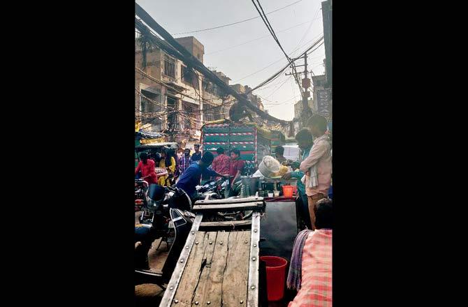 Chawri Bazaar lane