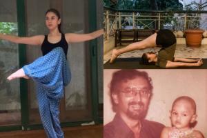 Aditi Rao Hydari's lockdown chronicles: Yoga, dance, throwback pictures