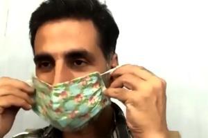 'Don't rob your partner's mask' - Twinkle's comment on Akshay's video
