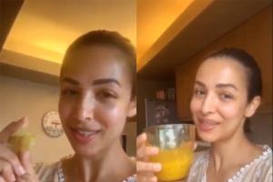Malaika Arora shares a new video, has a remedy to boost your immunity
