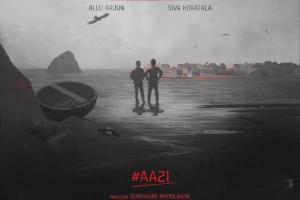 AA21: Allu Arjun shares first look of his new film; take a look