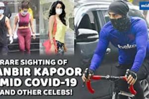 Rare sighting of Ranbir Kapoor amid COVID-19 and other celebs!