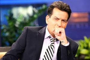 Charlie Sheen celebrates one year of not smoking cigarettes
