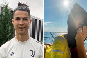 Georgina flashes ring, sparkling engagement rumours to Ronaldo