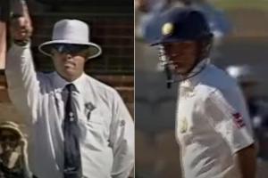Applied the law without fear or favour: Harper on Sachin LBW decision
