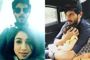 Malayalam actor Dulquer Salmaan's candid pics with family and friends