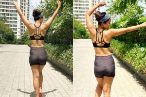 Hina Khan works out in style