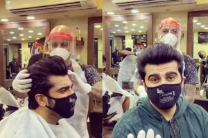 Watch Video: Arjun Kapoor gets a haircut with all the precautions