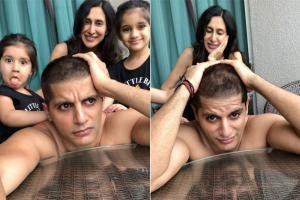 Karanvir Bohra's 'aatmanirbhar' hair cut goes wrong