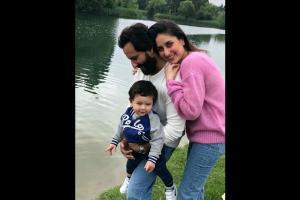 See Photo: All Kareena needs are her favourite boys, Saif and Taimur