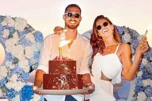 Kevin Trapp considers himself lucky to have fiancee Izabel by his side