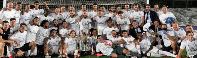 Real Madrid La Liga champions