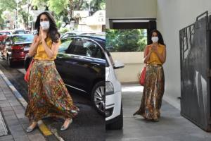 Celeb spotting: Mallika Sherawat enjoys her day out at a cafe in Bandra