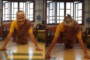 Milind Soman's mother celebrates 81st birthday with 15 push-ups