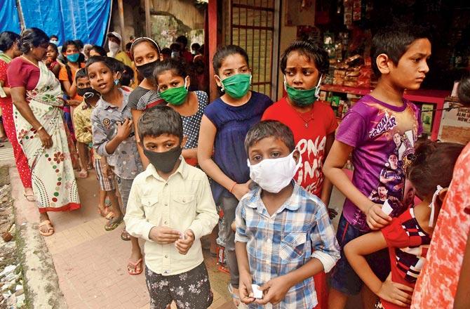 Dharavi seemed to be returning to normal, as a book distribution event was conducted here by Action Foundation, on the occasion of Nelson Mandela