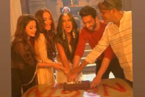 Nia Sharma, Vijayendra Kumeria share photos from the last day of shoot