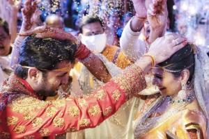 See Photo: Telugu star Nithiin ties the knot with girlfriend Shalini