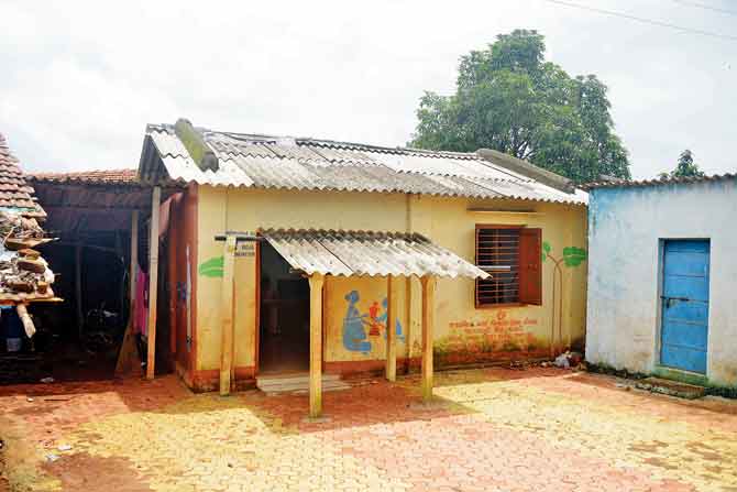  the school that is upto Std VIII and is run in a three room structure