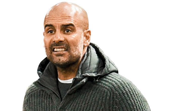 Coach Pep Guardiola. Pic/Getty Images