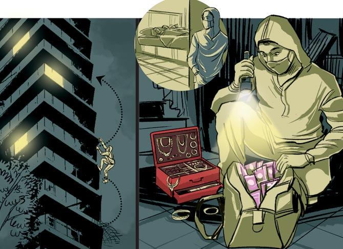 On the sixth floor, the man entered the Francis family
