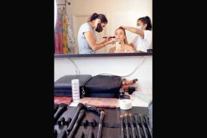 Preity Zinta resumes shooting amid pandemic