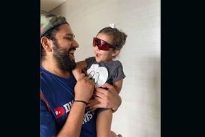 She wears it better than dada: Rohit's cool pic with daughter Samaira