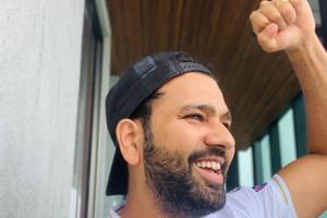 Rohit Sharma posts Instagram picture of his 'weapon of choice'